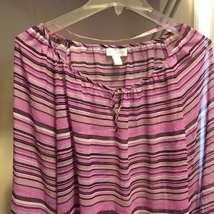 Chiffon top with tags